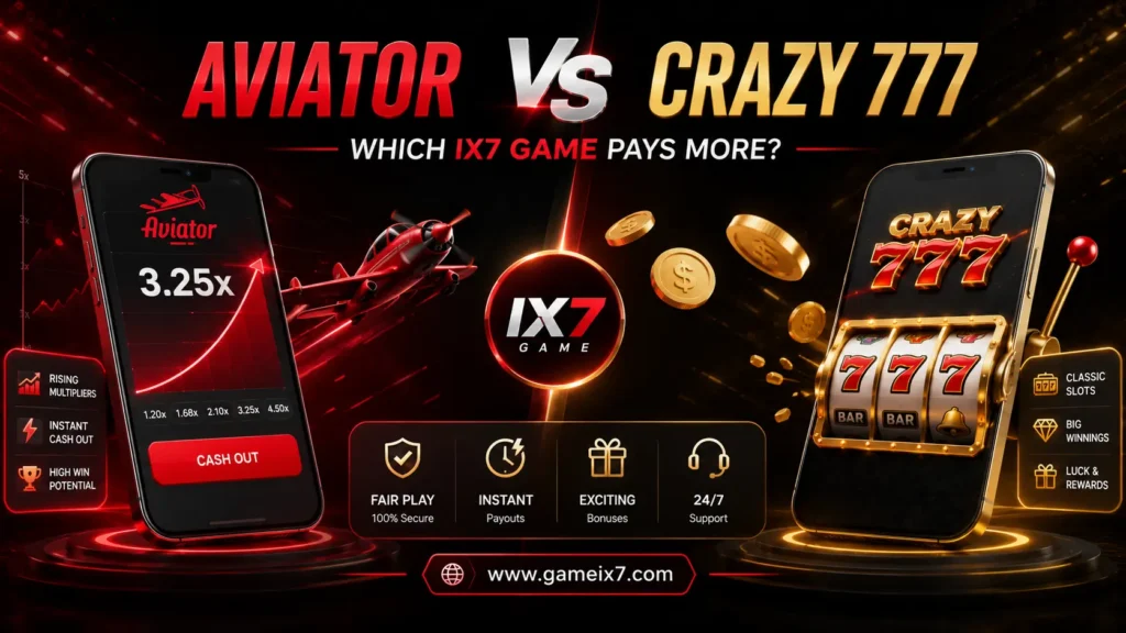 Aviator vs Crazy 777