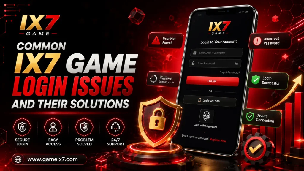 Common IX7 Game Login Issues and Their Solutions