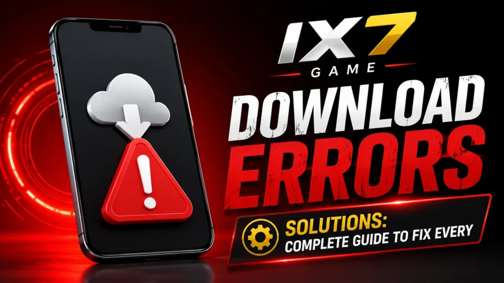 IX7 Game Download Errors